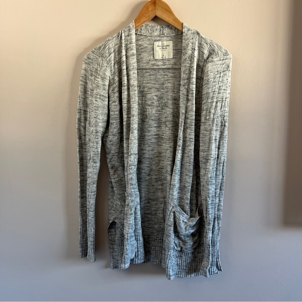 Abercrombie & Fitch | Heather Black & White Cardigan